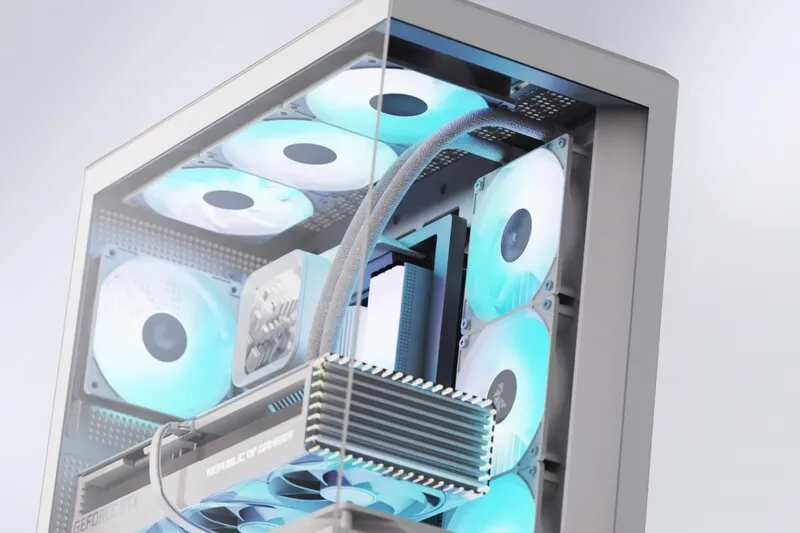 Витрина из закаленного стекла