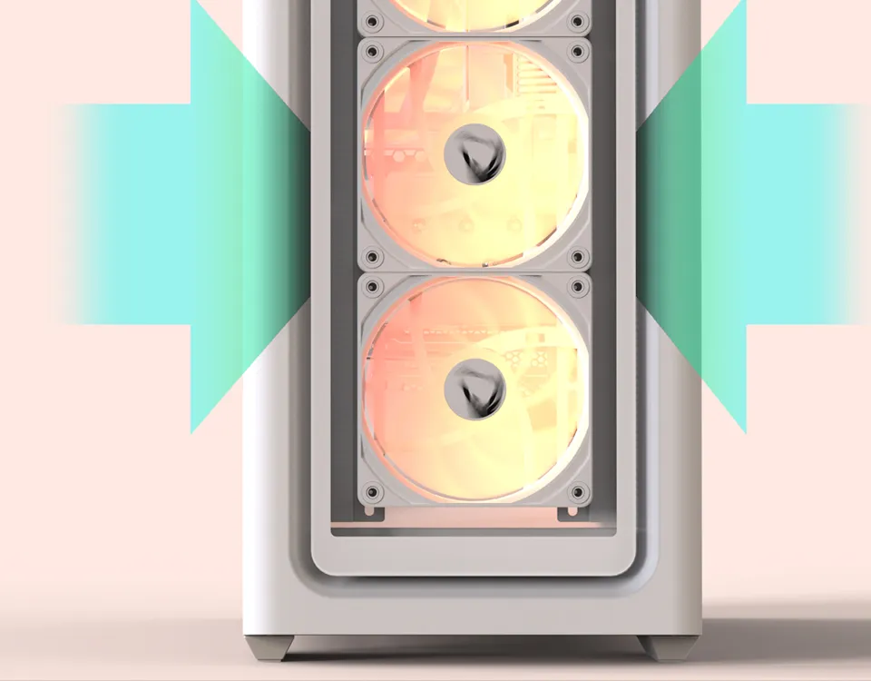 Двусторонний передний забор воздуха