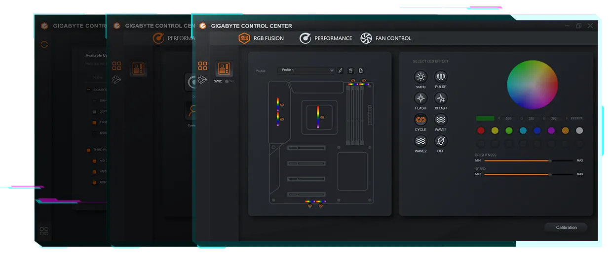 Центр управления Gigabyte (GCC)