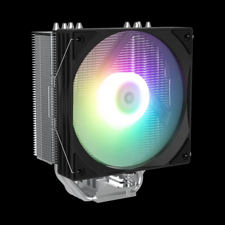 Черная анодированная верхняя крышка и Тепловые трубки с хромированным покрытием