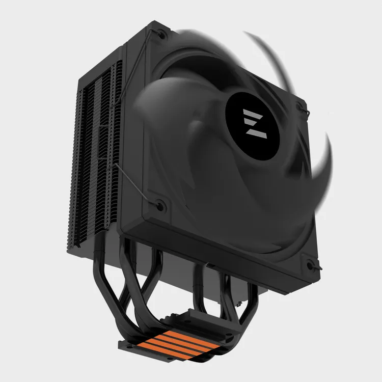 Мощный воздушный поток благодаря ШИМ-вентилятору черного цвета