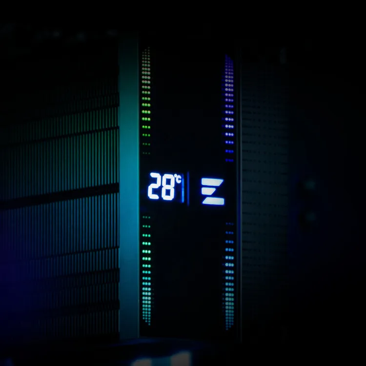 Отображение температуры процессора в реальном времени