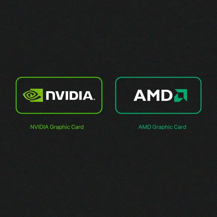 Полная совместимость с новейшими графическими процессорами NVIDIA и AMD.