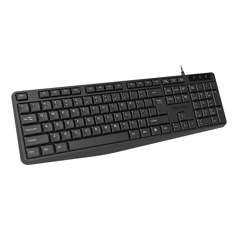 Стандартная USB-клавиатура с проводным подключением