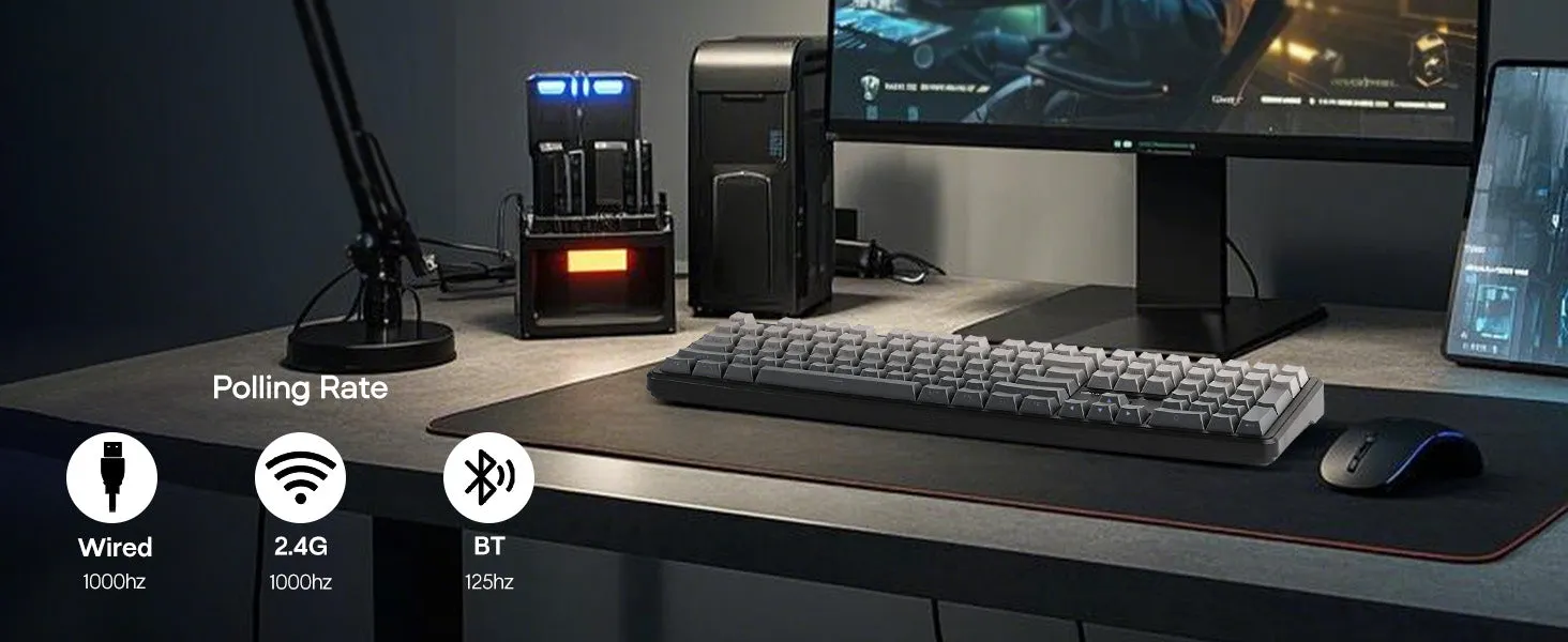 Беспроводная клавиатура с безграничной совместимостью