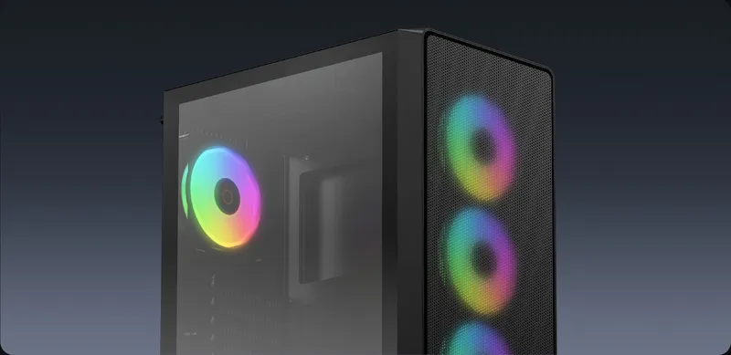 Предустановленные ARGB-вентиляторы