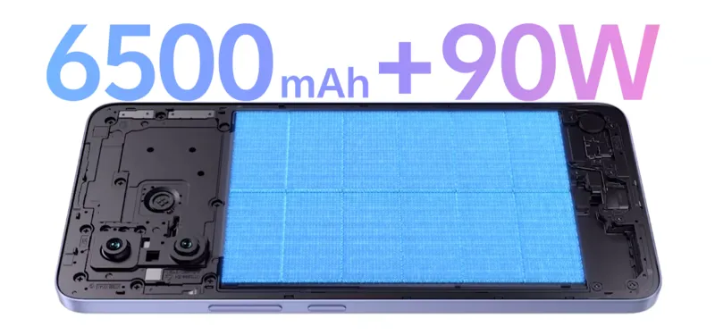 Аккумулятор BlueVolt емкостью 6500 мАч + быстрая зарядка 90 Вт FlashCharge