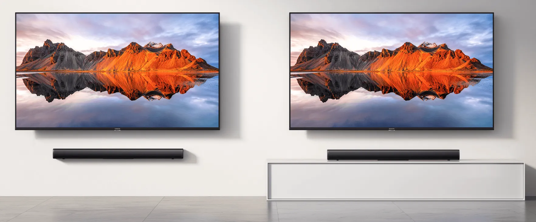 Настенное крепление в комплекте для гибкой установки