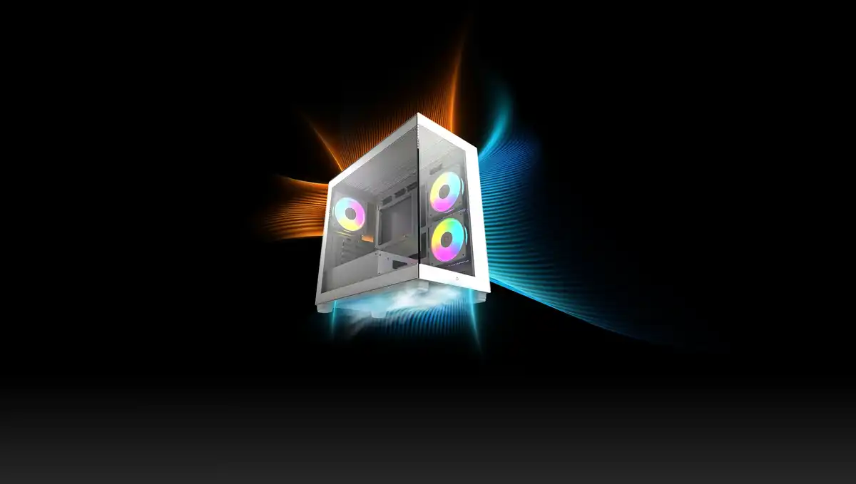 Оригинальная конструкция системы циркуляции воздуха.