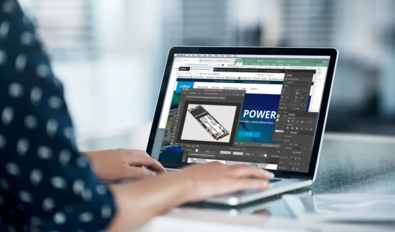 Легко выполняйте несколько задач одновременно.