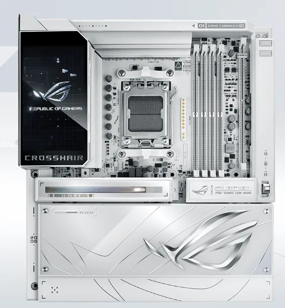 ROG X870E Glacial