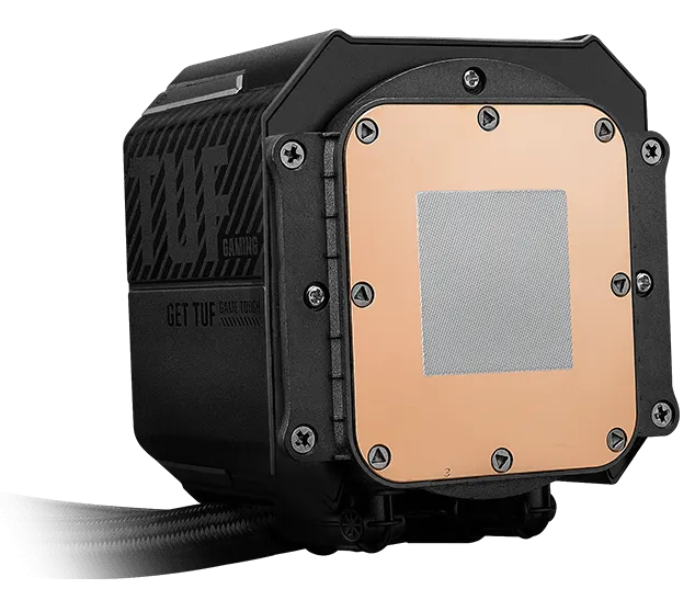 Эффективный насос и предварительно нанесенная термопаста.