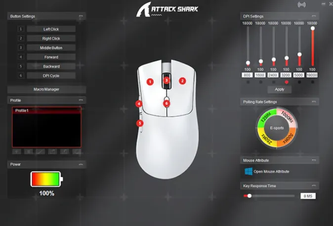 Управляйте приводом макросов "R1" в своем собственном стиле