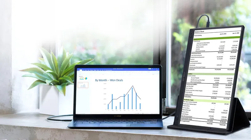 Эффективно работайте в портретном и альбомном режимах.