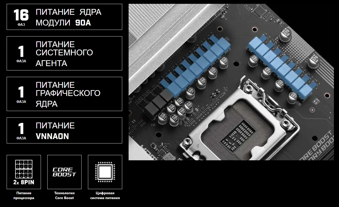 СИСТЕМА ПИТАНИЯ 16+1+1+1 DRPS