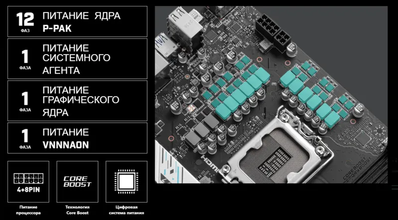 СИСТЕМА ПИТАНИЯ 12+1+1+1 DRPS