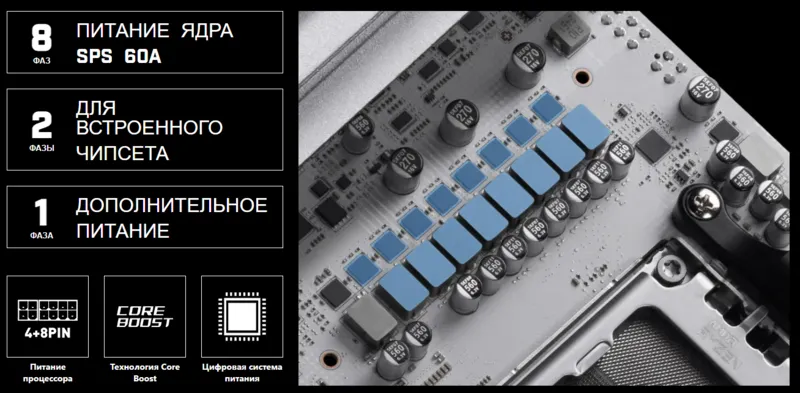 Система питания 8+2+1