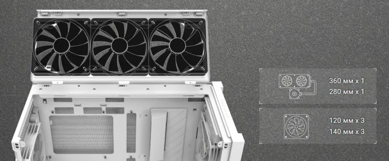 Съемная верхняя панель