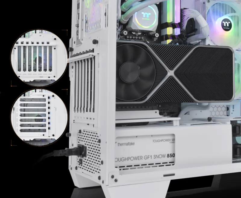 Запатентованные поворотные слоты PCI-e