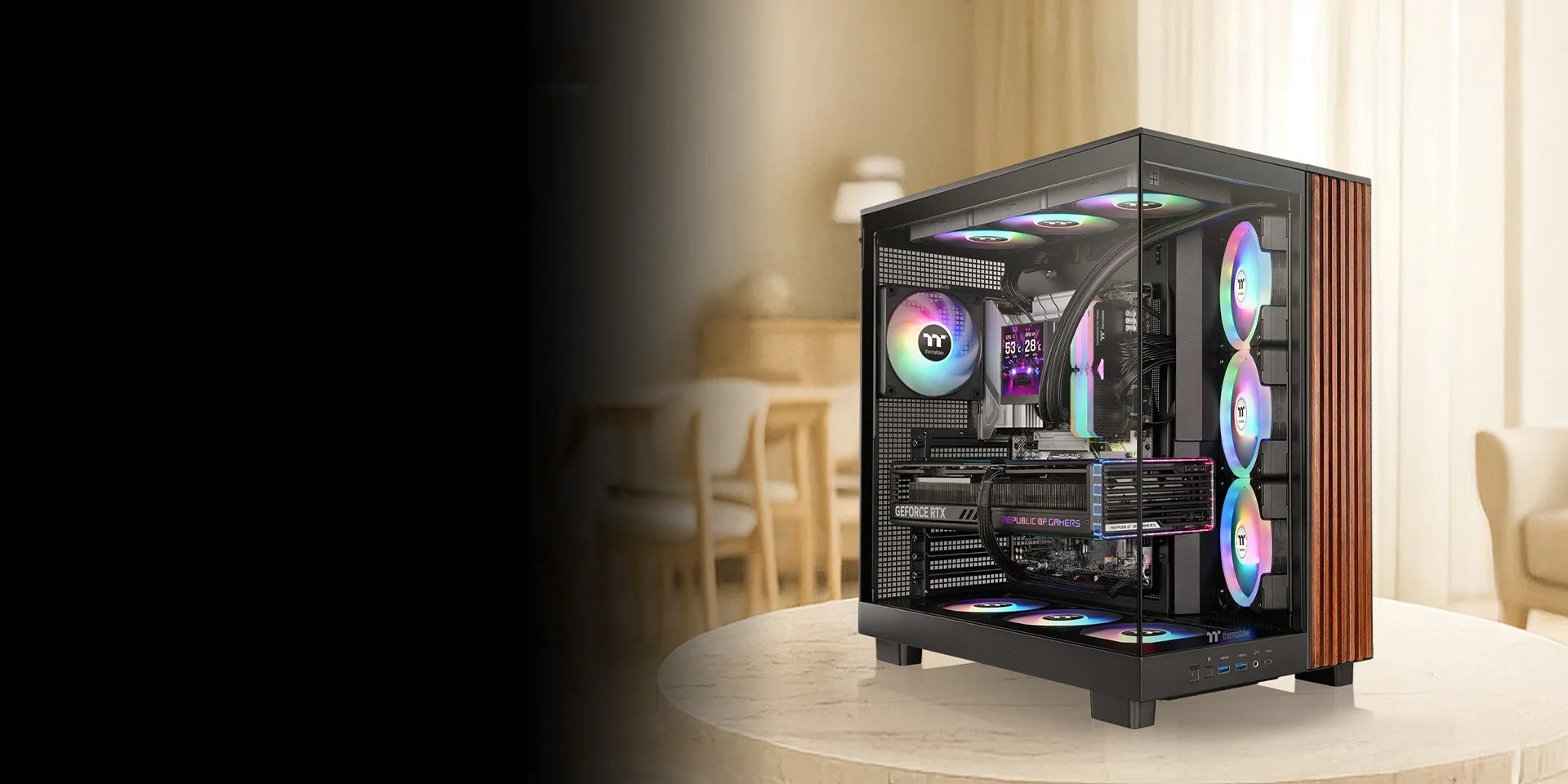 View 380 XL WS ARGB Mid Tower Chassis
