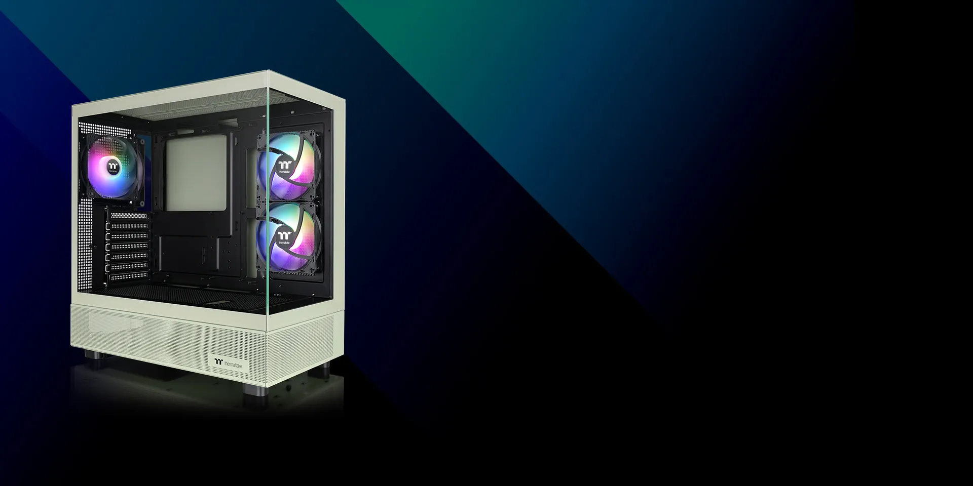 Три предустановленных 120-мм вентилятора ARGB Lite с гидравлическими подшипниками