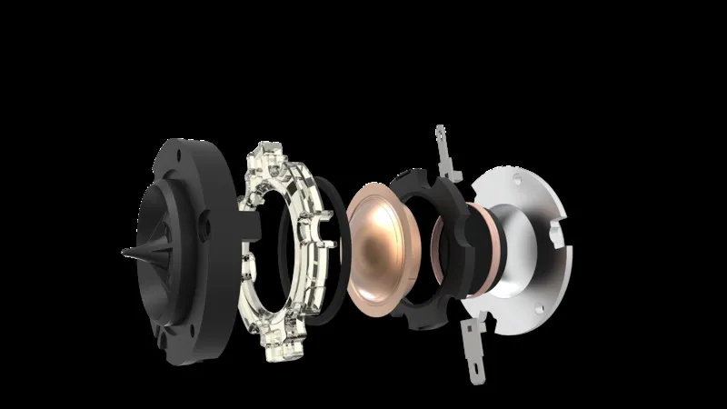 Алюминиевый твитер с линейной подвеской (LTS)