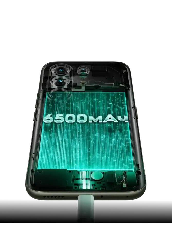 6500 мАч аккумулятор 45 Вт быстрая зарядка