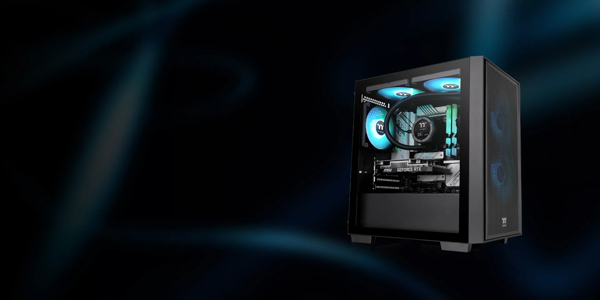 Корпус Versa H16 TG ARGB Micro Tower