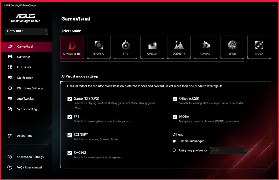 DisplayWidget Center