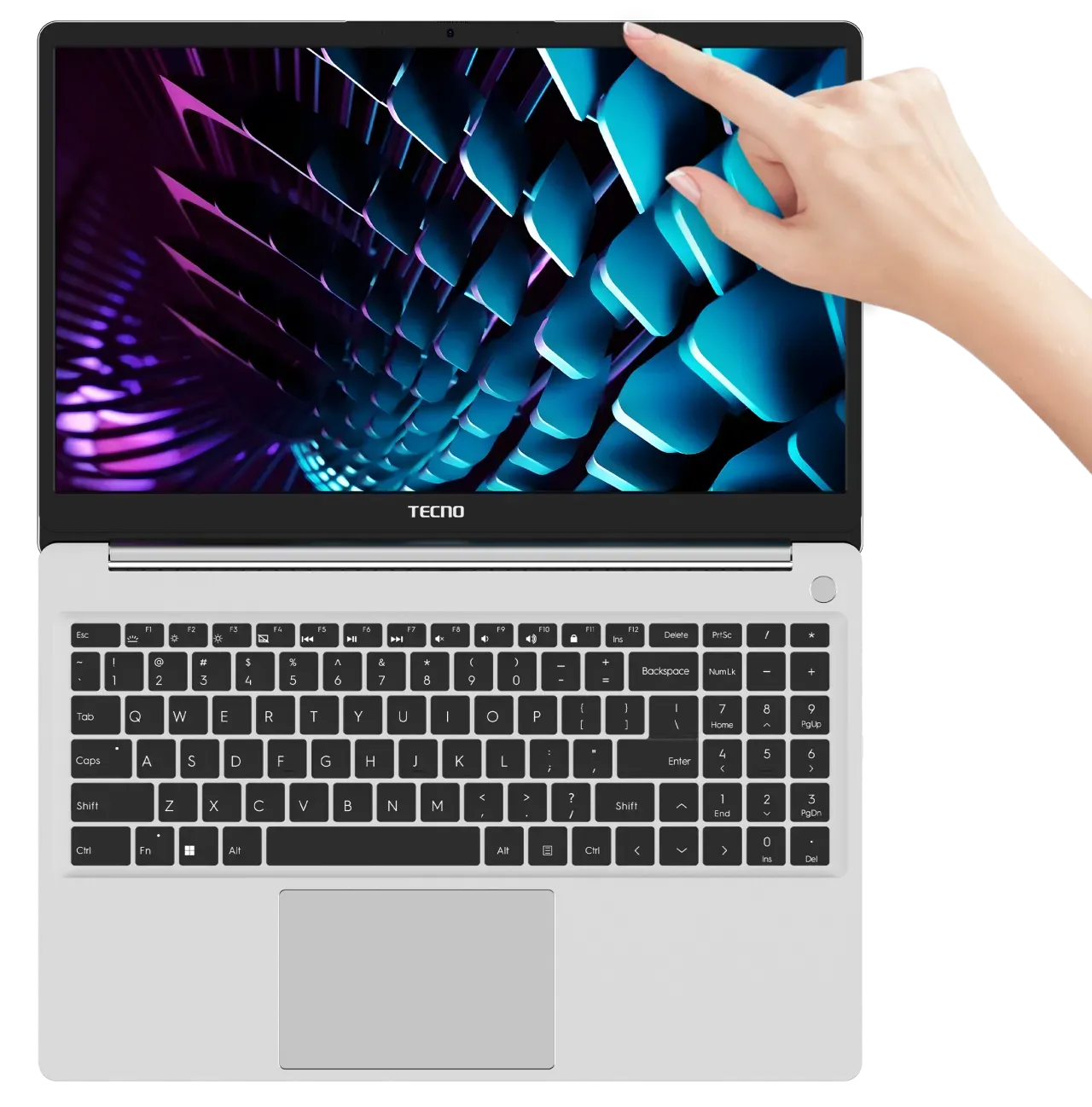 Лёгкое раскрытие на 180° одной рукой