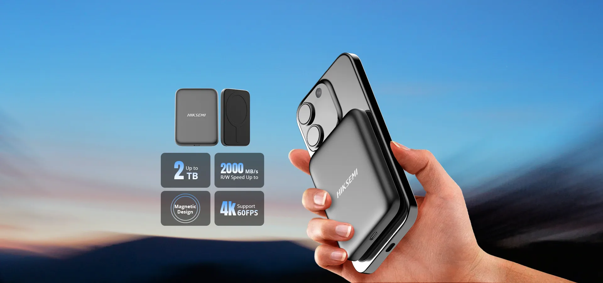 Elite Magnet Portable SSD