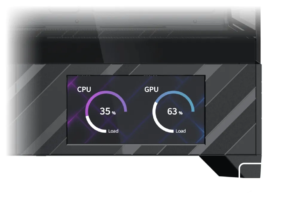 6-дюймовая многоэкранная ЖК-панель (дополнительный монитор)