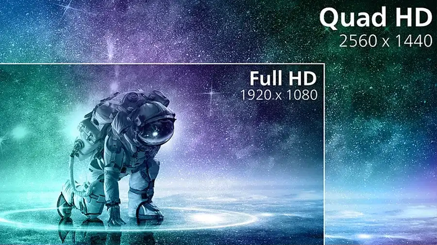 Кристально чистое изображение благодаря Quad HD 2560 x 1440 пикселей