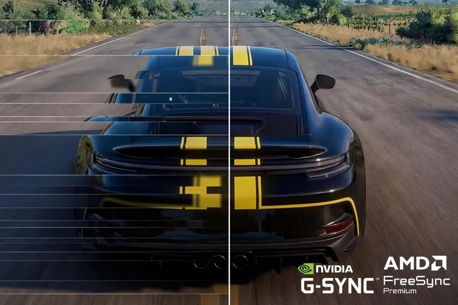 Совместимость с NVIDIA® G-SYNC® и AMD FreeSync™ Premium