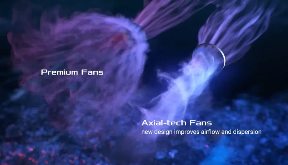 Конструкция вентилятора Axial-tech