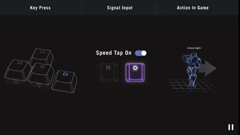Режим Speed Tap