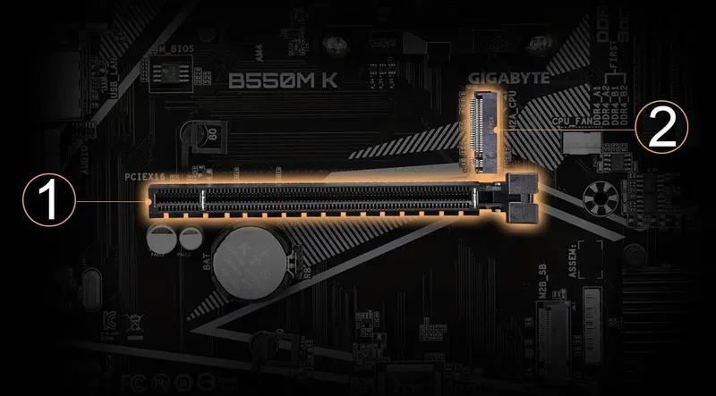 Слот PCIe 4.0