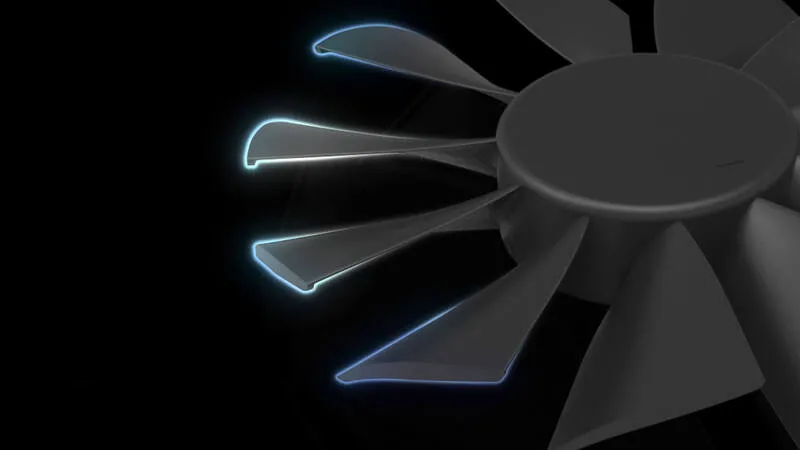 Конструкция вентилятора Wing-blade