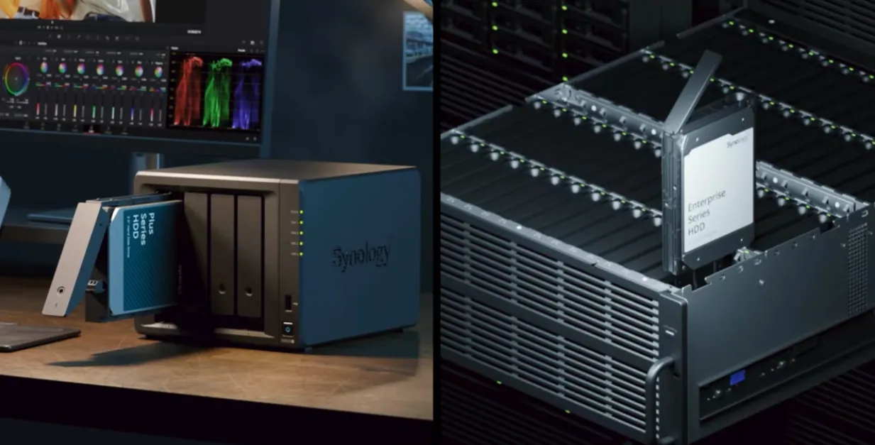Жесткие диски, разработанные для Synology