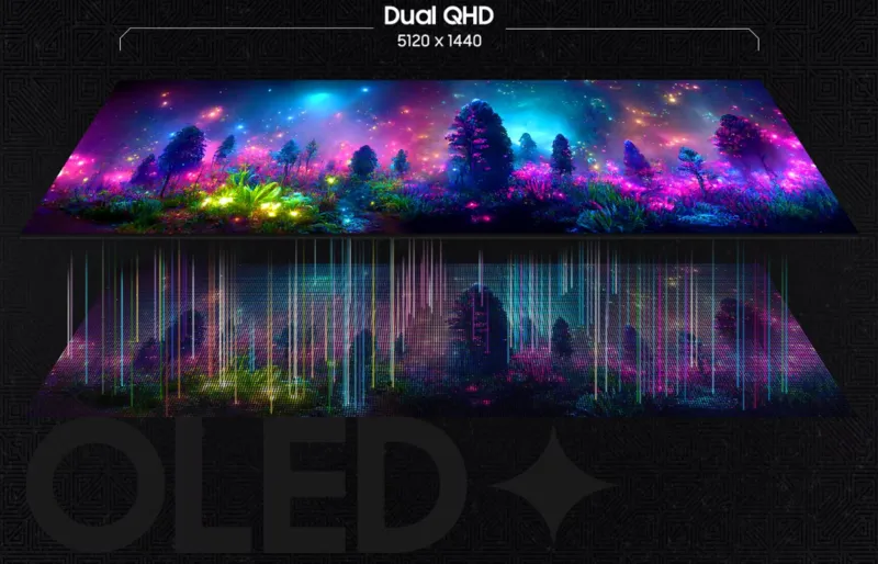 Детализированное OLED-изображение