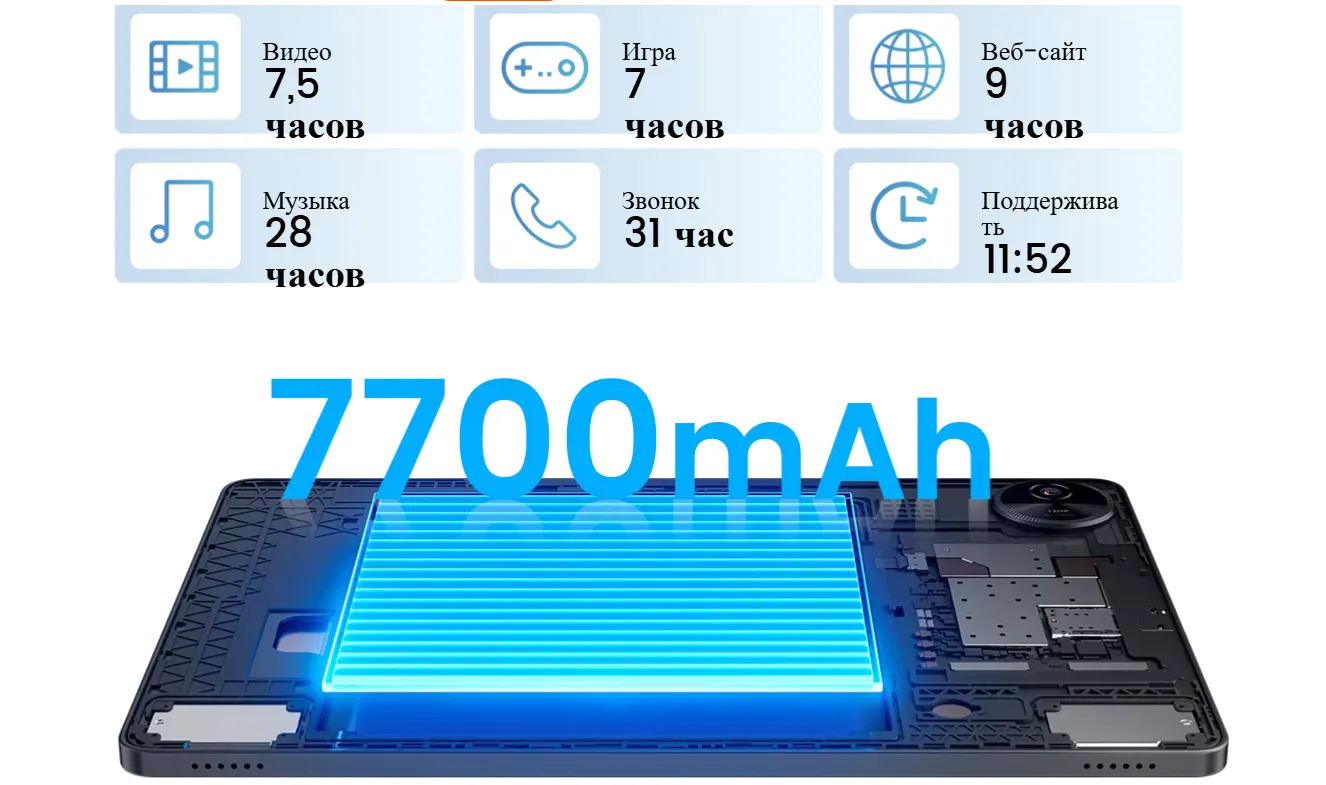 Мега-аккумулятор 7700 мАч