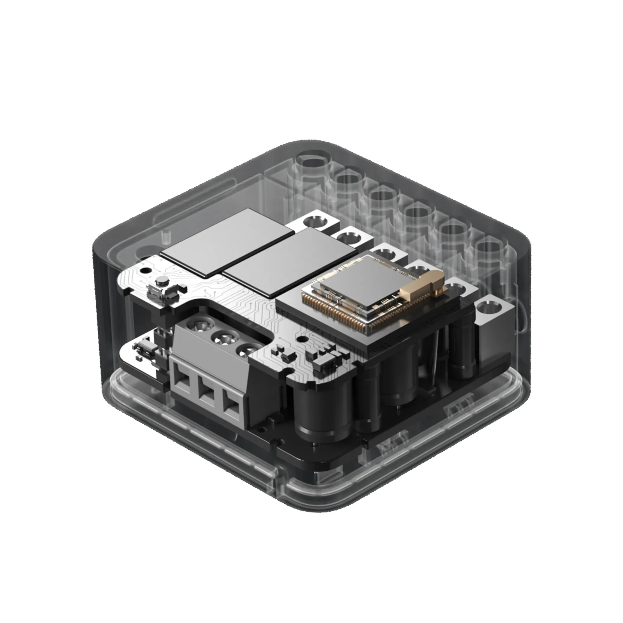 Реле двухканальное с сухим контактом Aqara Dual Relay Module T2 (DCM-K01)