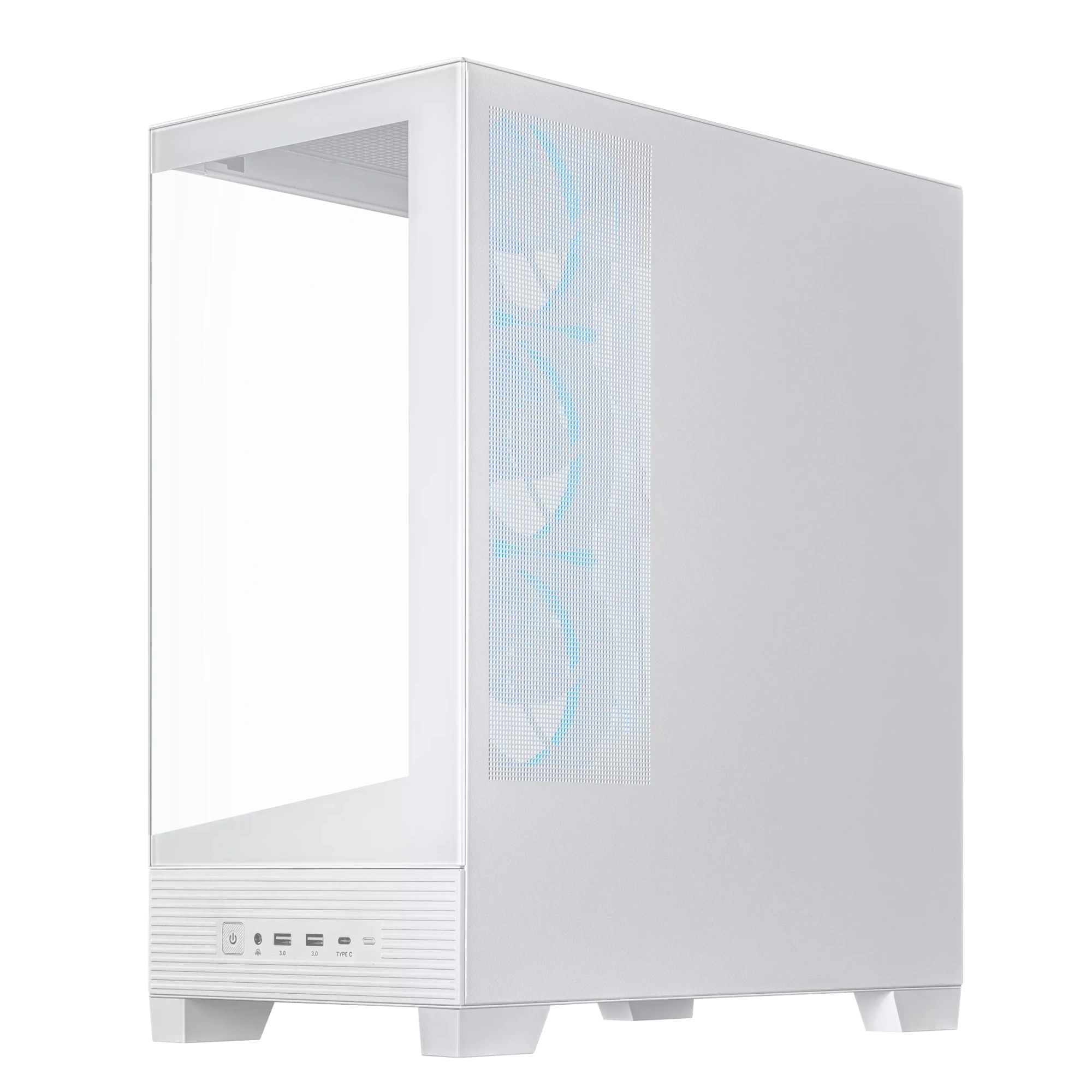 Корпус Asus A31 PLUS TG ARGB [Midi Tower, 4 x 120 мм ARGB, белый]