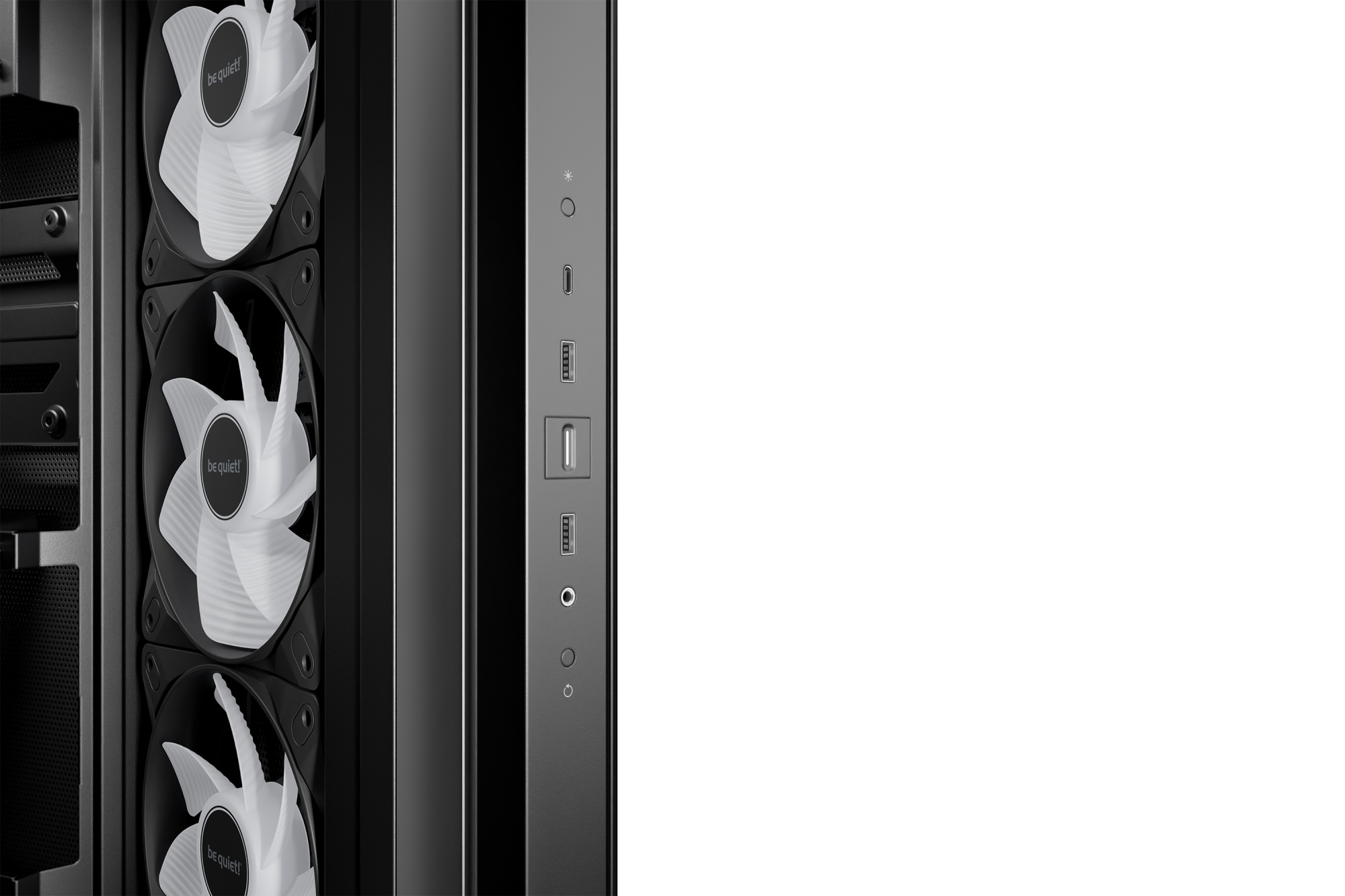 Корпус Be quiet! Light Base 500 LX (BGW85) [Midi Tower, 4 x 120 см, черный]