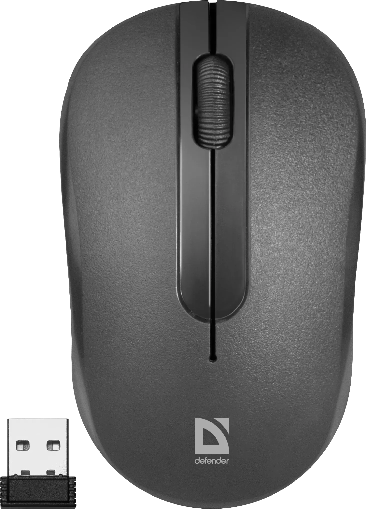 Мышь Defender Datum MM-285 (52285) [беспроводная, светодиодная, 1000 DPI, черная]