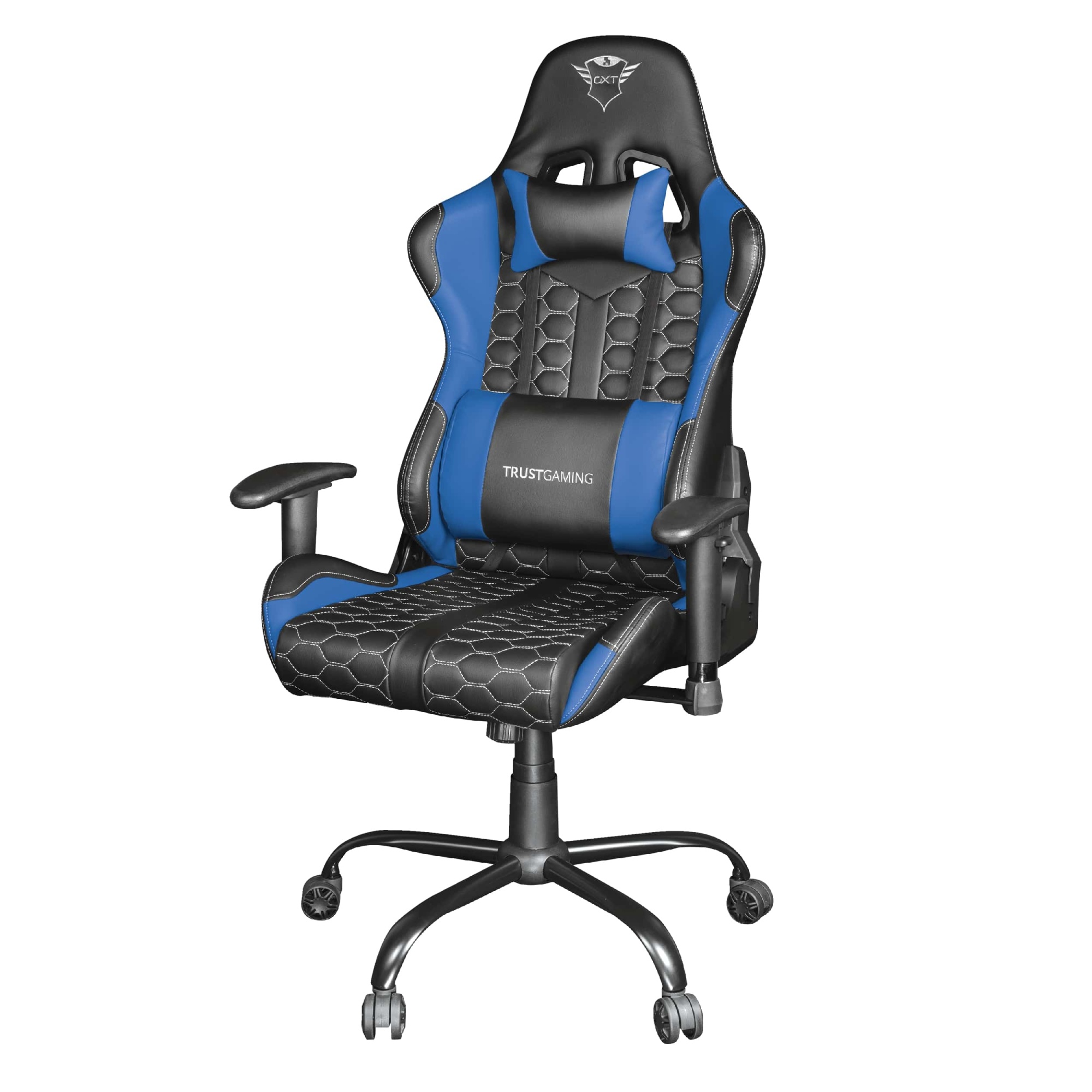 Игровое кресло Trust GXT 708B Resto синий - купить по цене 109 040 тг. в интернет-магазине Forcecom.kz