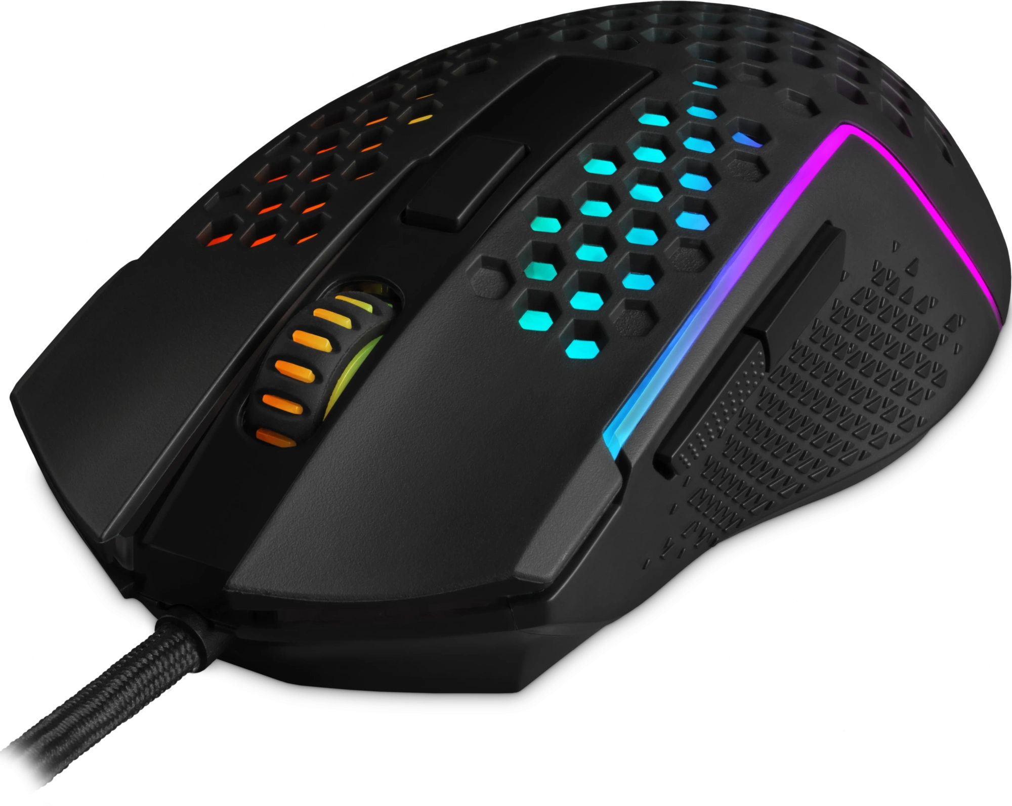 Мышь Redragon Reaping Elite (70794) [проводная, светодиодная, 16000 DPI, 1000 Гц, подсветка, черная]