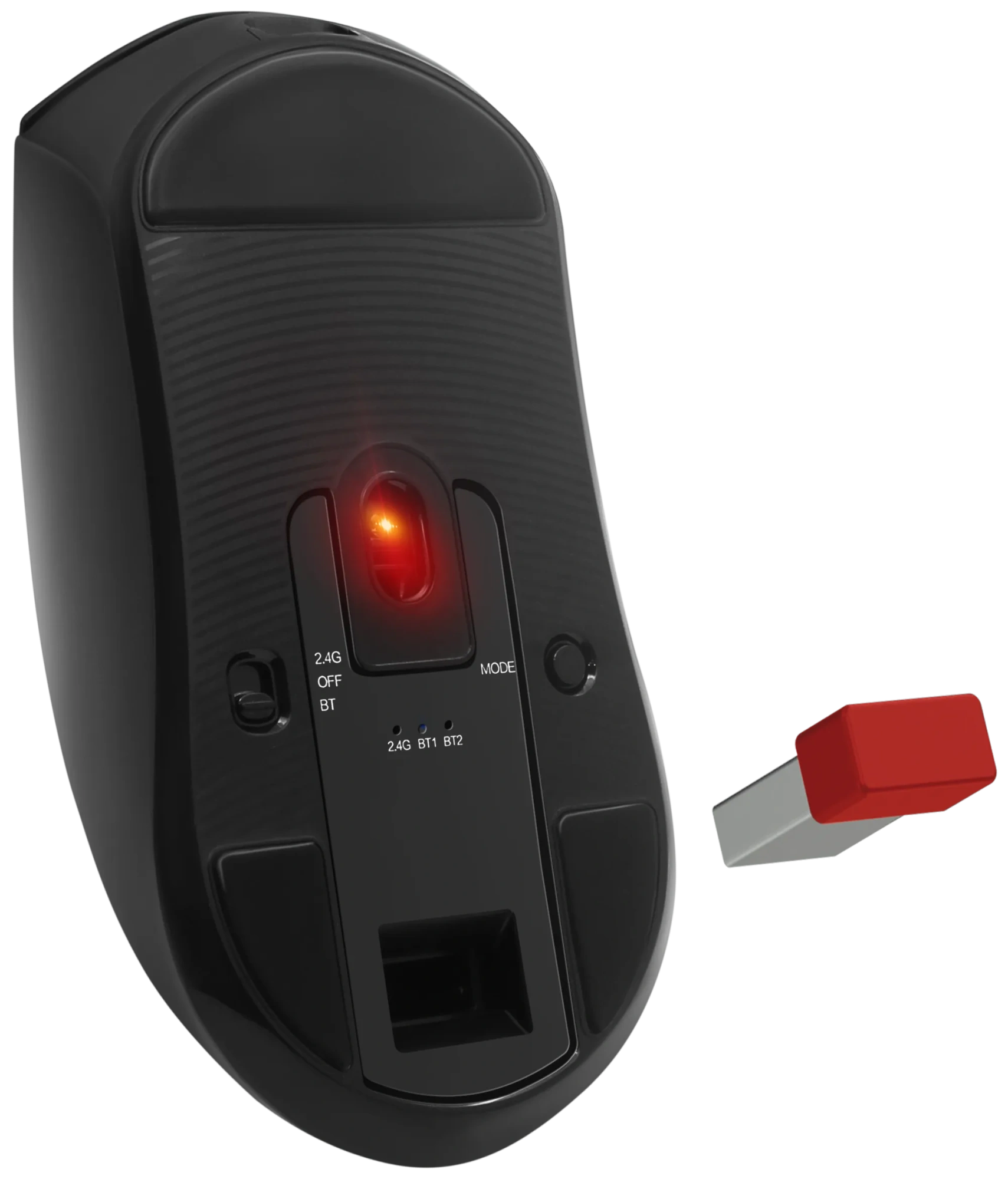 Мышь Defender Hyperion GM-119 (52119) [проводная + беспроводная, светодиодная, 12000 DPI, 1000 Гц, черная]