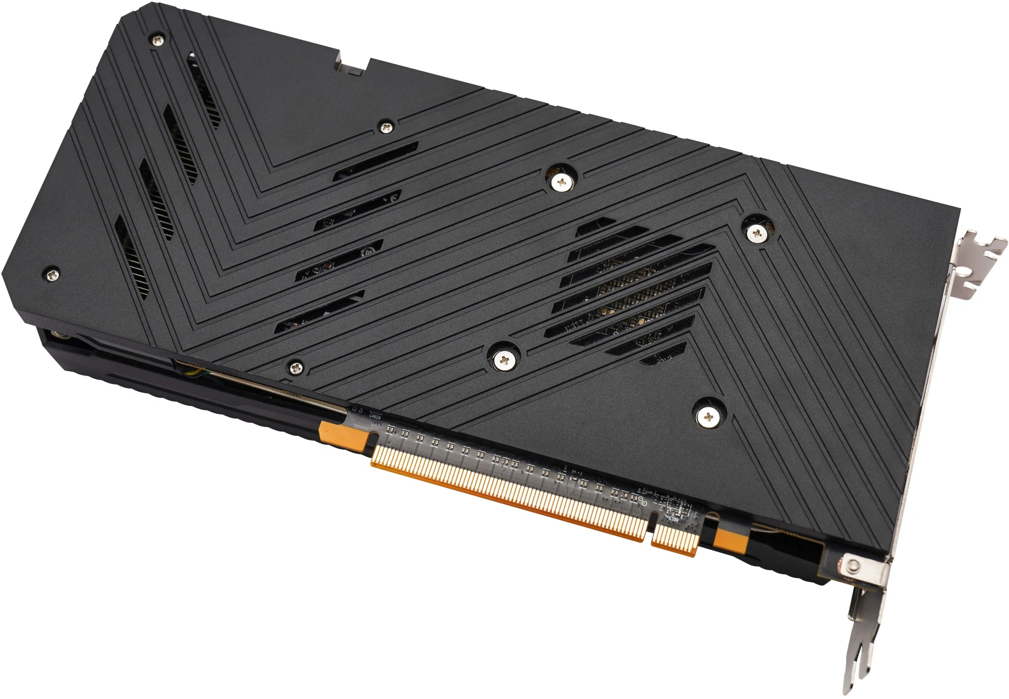 Видеокарта Afox RX 5700XT (AFRX5700XT-8GD6H6-V4) [8 ГБ, GDDR6, 256 бит, HDMI, DisplayPort (3 шт)]