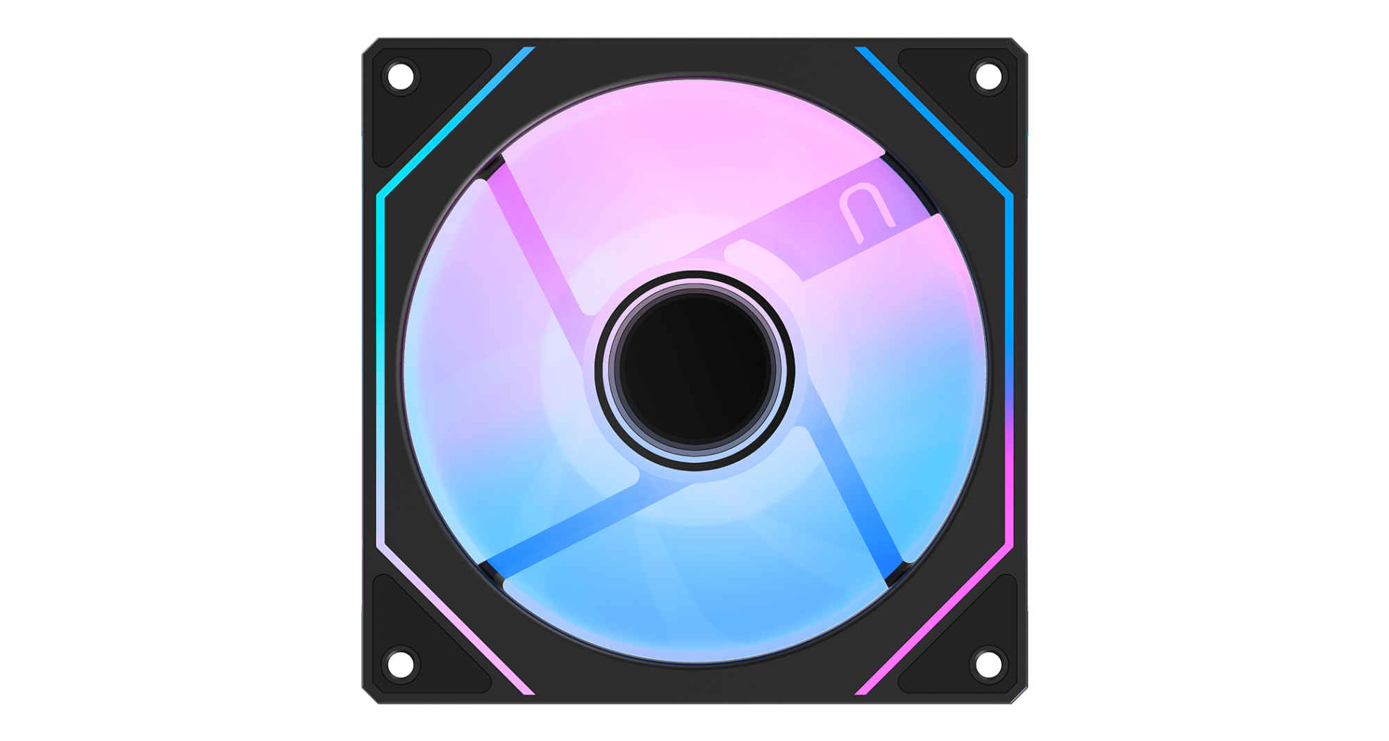 Вентилятор для корпуса Ocypus Gamma F12 BK ARGB 1x(120x120x25mm) 800-1600RPM 50CFM Черный